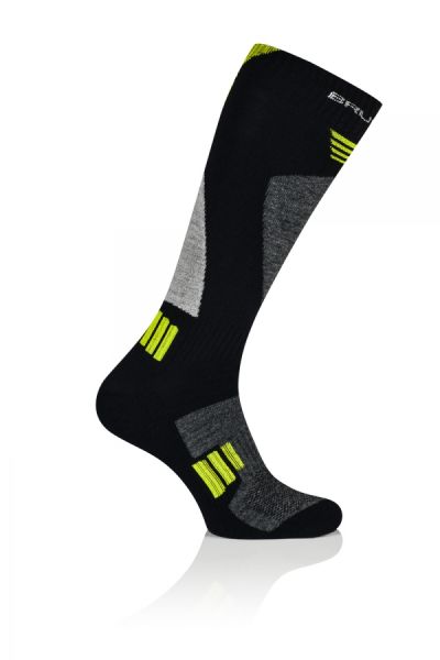 Купить Носки Brubeck Ski Forse черно-зеленый в Воронеже