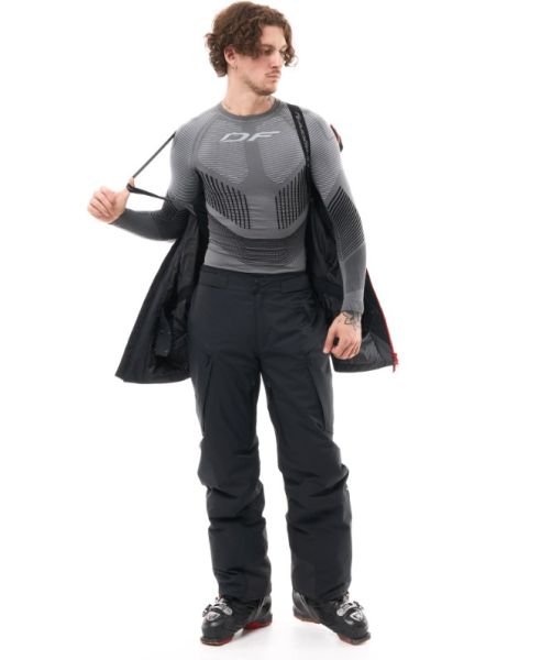 Куртка горнолыжная Dragonfly утепленная Gravity Man Black-Red в Воронеже