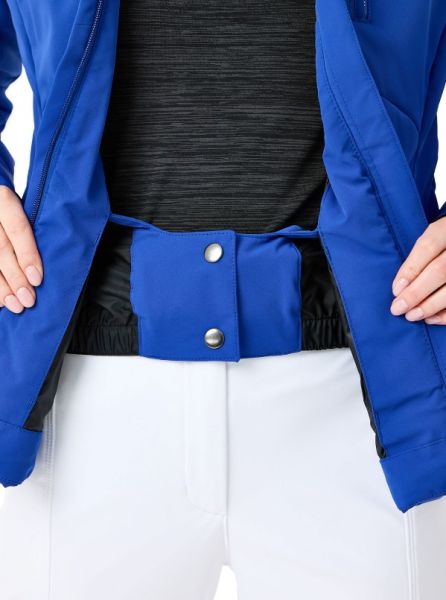 Куртка горнолыжная Poivre Blanc с иск.мехом W24-0802-WO/A синий в Воронеже