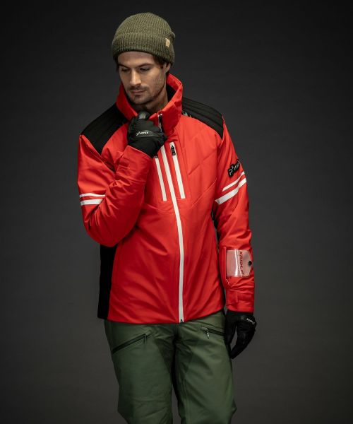 Куртка горнолыжная Phenix Traction с капюшоном RD в Воронеже