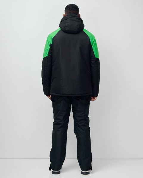 Костюм горнолыжный 07712Z  зеленый  в Воронеже