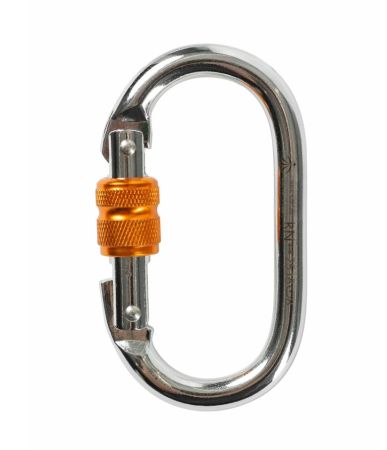  Карабин Вертикаль овал сталь ver 0259 в Воронеже  