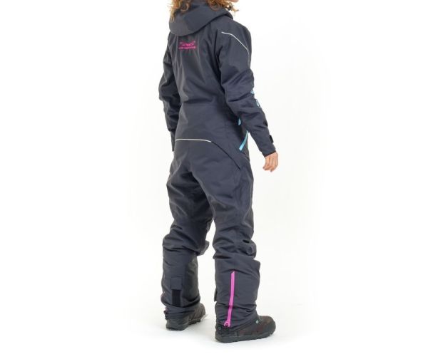 Комбинезон сноубордический Dragonfly Premium Woman Black-Pink 2023 в Воронеже