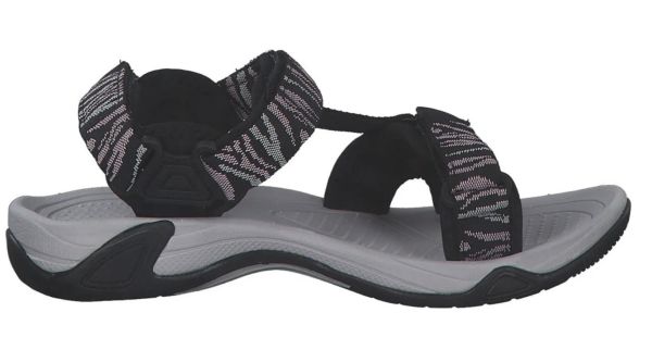 Купить сандалии cmp hamal wmn hiking nero-pale rose черный в Воронеже