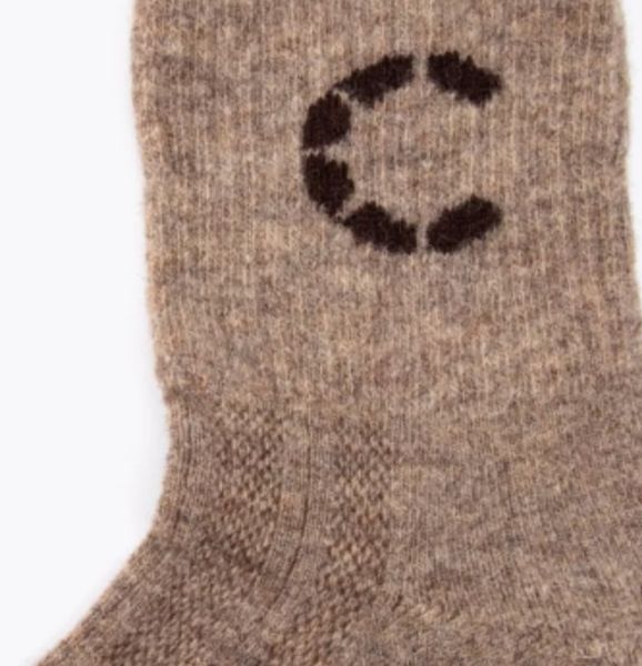 Купить Носки Следопыт Organic wool socks YAK,natural brown в Воронеже