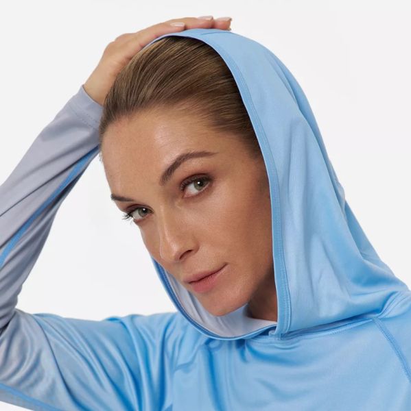 Лонгслив Finntrail женский Venus Hood W 6621 LightBlue в Воронеже