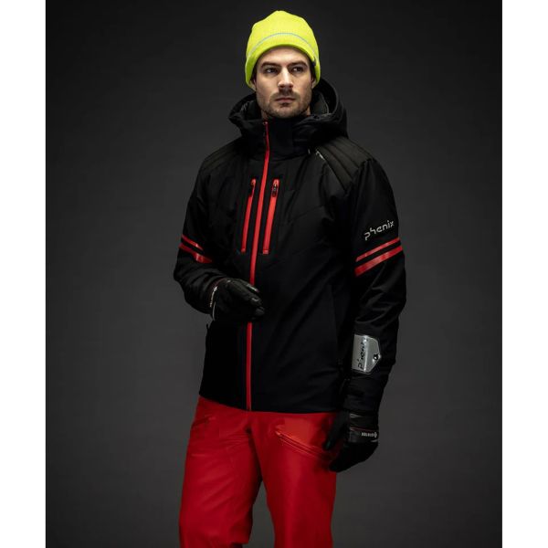Куртка горнолыжная Phenix Traction с капюшоном BK в Воронеже
