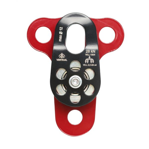  Блок-ролик Вертикаль двойной сталь с подшипником Про в Воронеже  