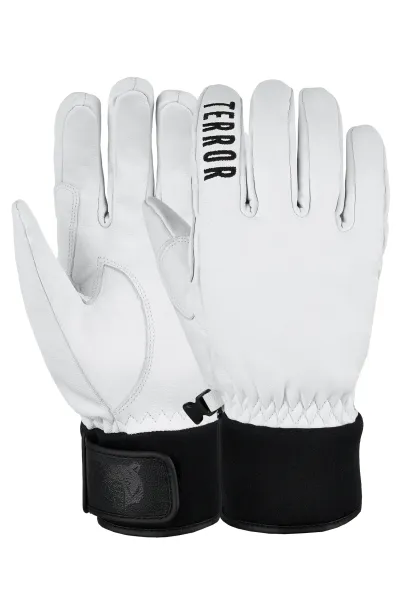 Перчатки Terror-Leather Gloves Black в Воронеже