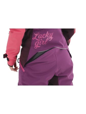 Комбинезон сноубордический Dragonfly Premium Woman Purple&Brown в Воронеже