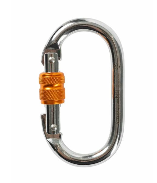  Карабин Вертикаль овал сталь ver 0259 в Воронеже  