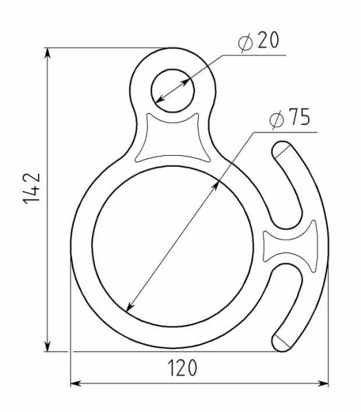  Спусковое устройство Вертикаль 8 рогатая сталь в Воронеже  