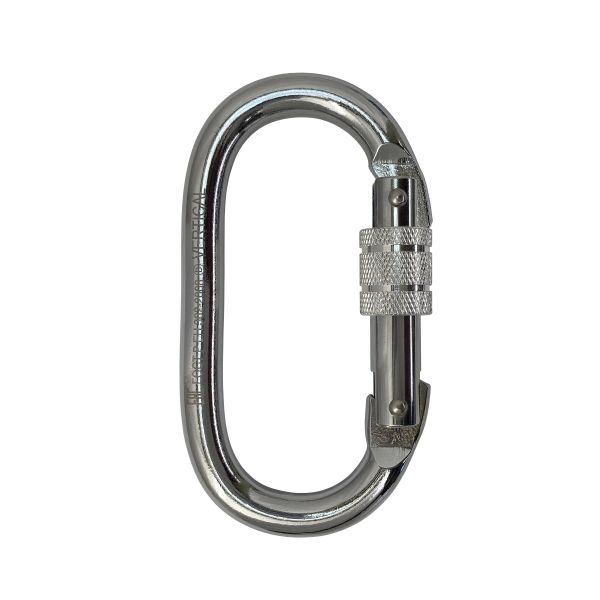  Карабин Вертикаль овал сталь ver 0208 в Воронеже  