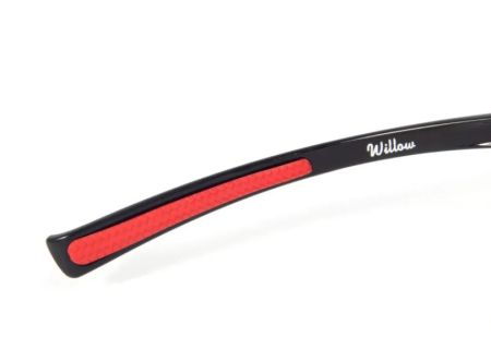 Купить Очки Следопыт гибкие Willow в футляре,линзы grey with red revo в Воронеже