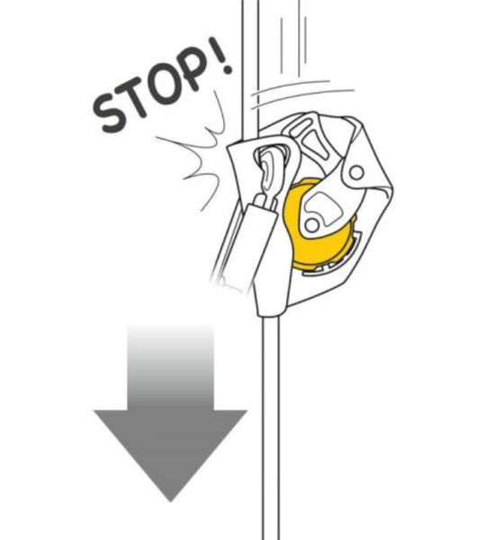  Страховочное устройство Petzl ASAP желтый в Воронеже  